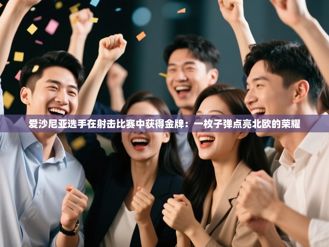 爱沙尼亚选手在射击比赛中获得金牌：一枚子弹点亮北欧的荣耀  第2张